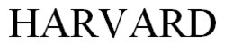 Добре відомий знак "HARVARD"